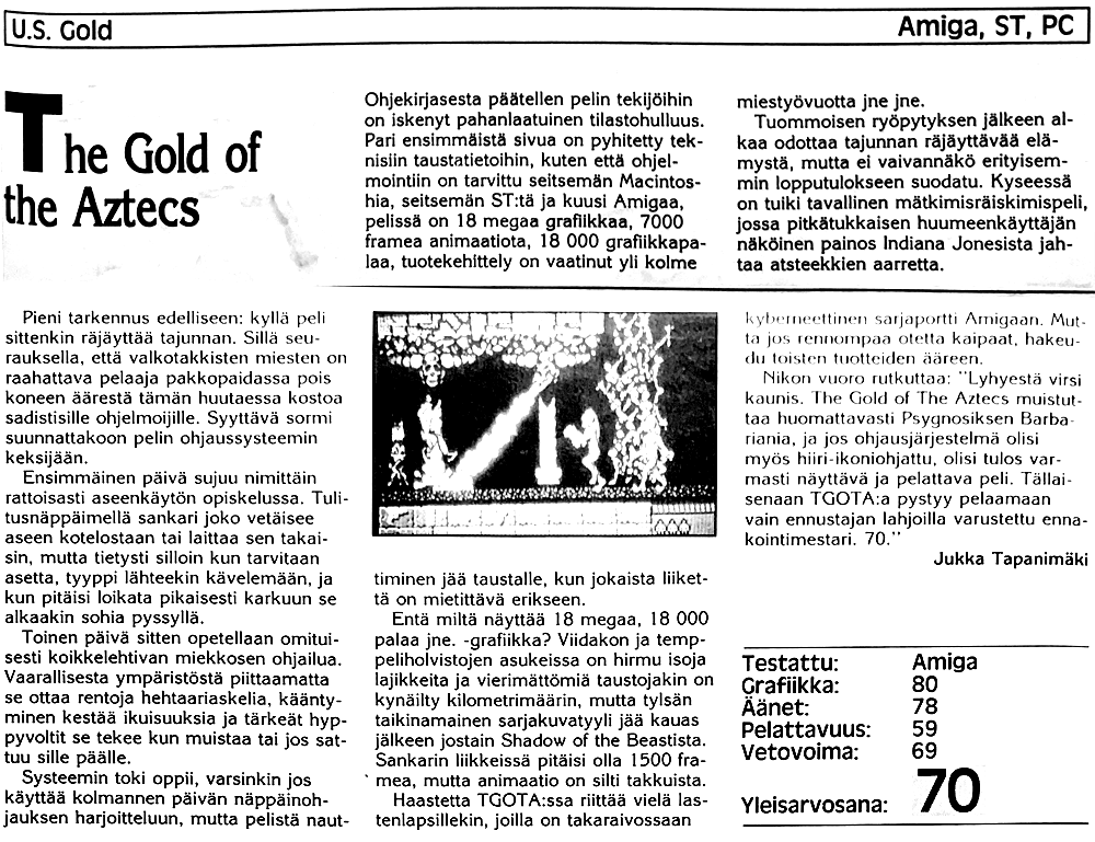 Gold of the Aztecs, The